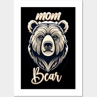 Mom bear Posters and Art